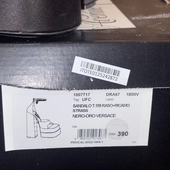 Versace platform heels - Picture 4 of 5